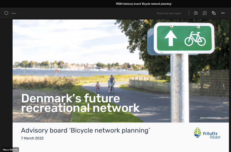 Fietsplatform adviseert Danish Cycle Tourism