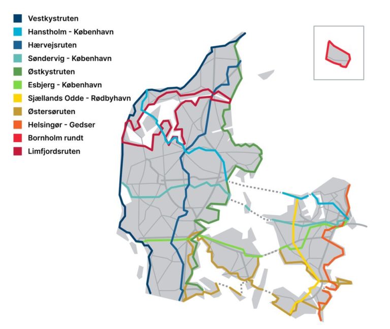 Denemarken actief met doorontwikkeling fietsroutenetwerk