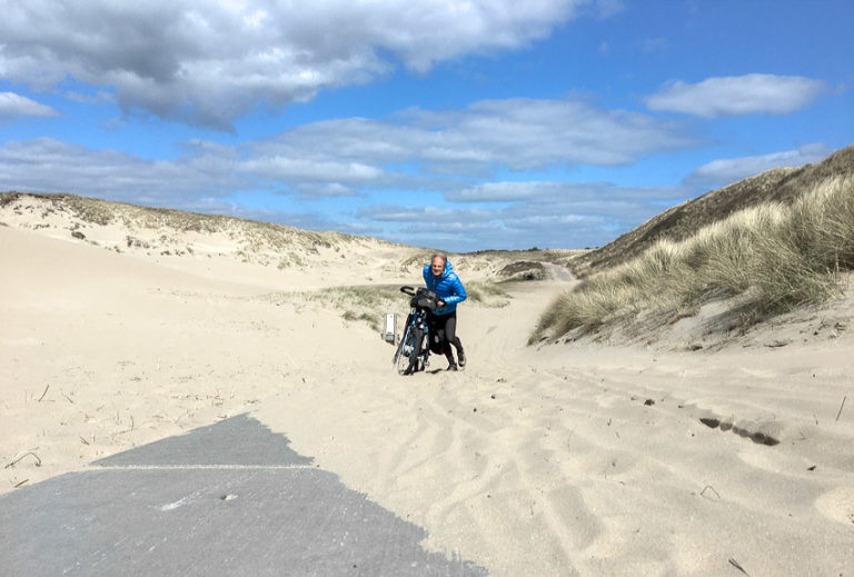 Behoud recreatieve fietsroutes door de duinen in combinatie met natuurontwikkeling